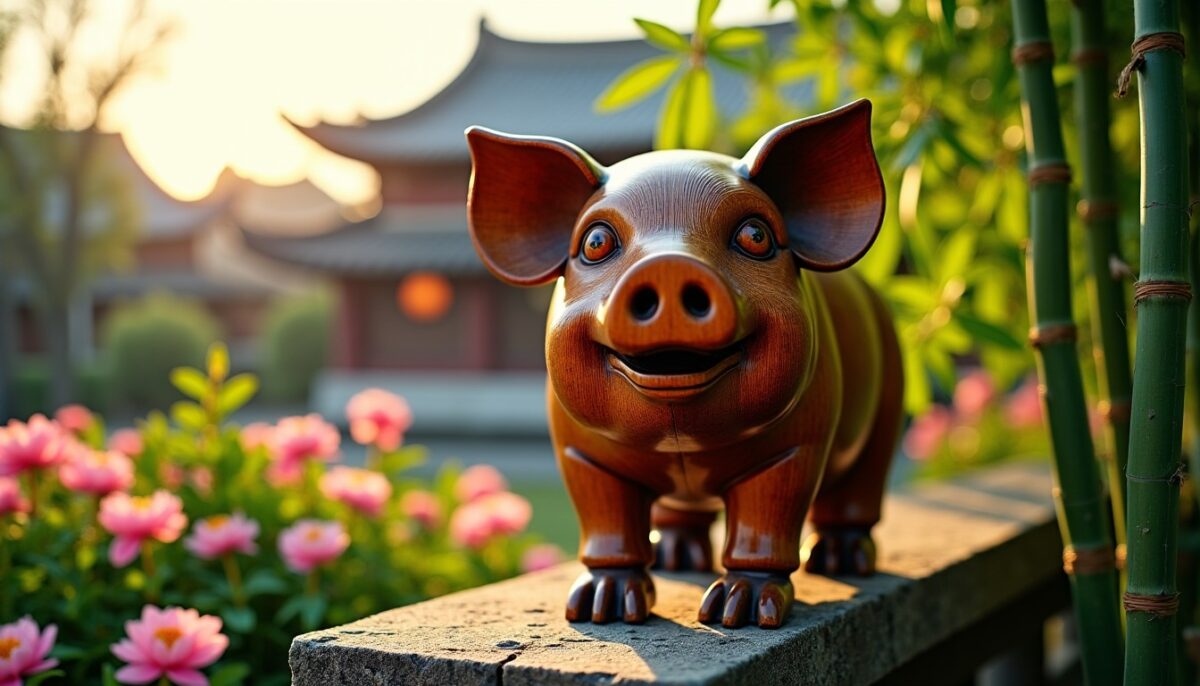 Les années emblématiques du cochon de bois dans l'astrologie chinoise